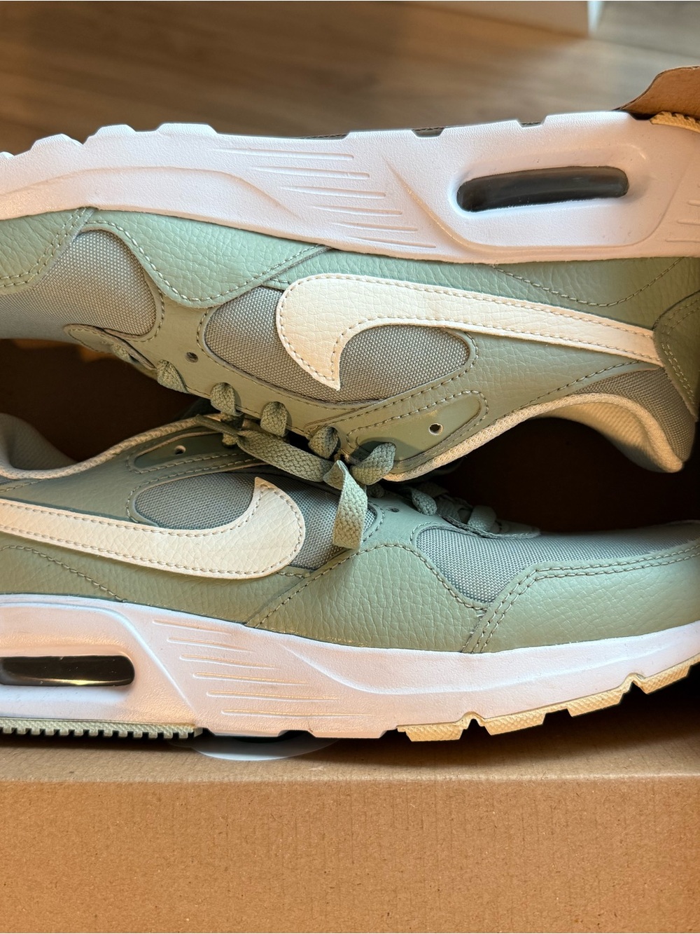 Nike Women’s Retro Runner Sneakers - Sage Green & White